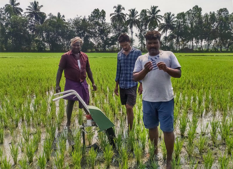 Farmers Feedback and Testing of Electric Weeder