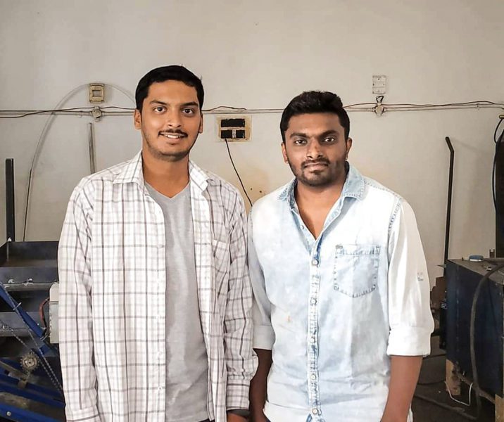 Founders Prajwal M. and Shivanand S.