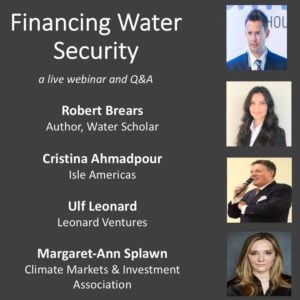 FInancing Water Security Poster