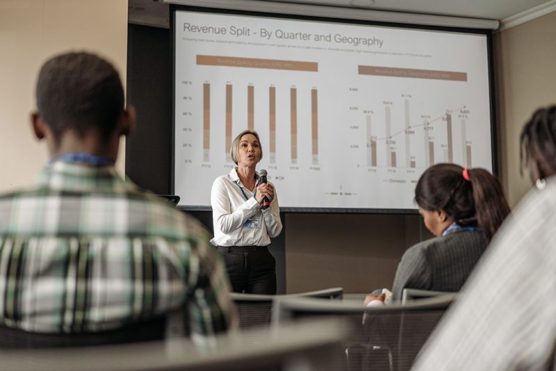 Business presentation