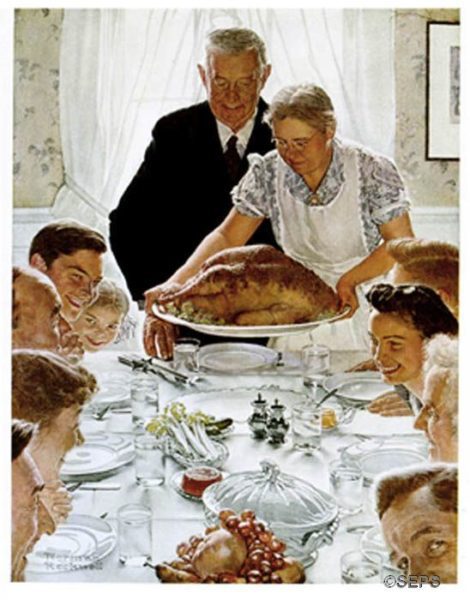 Norman Rockwell Freedom from Want