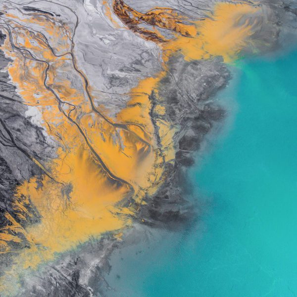 Coastline from above