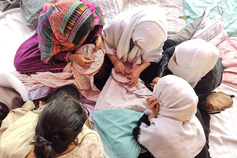 Group of Women Artisans in Pakistan