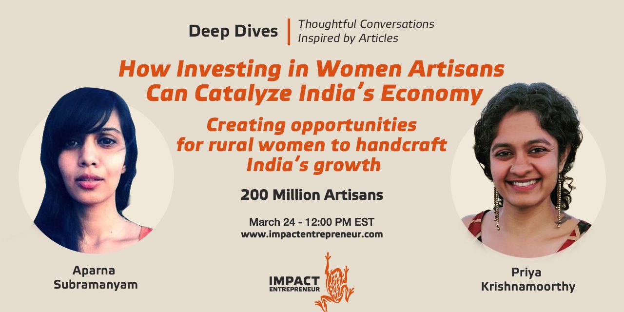 Eventbrite Investing in Women Artisans