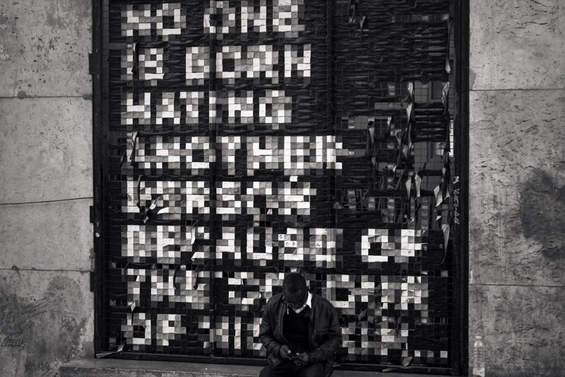 Anti-hate mural