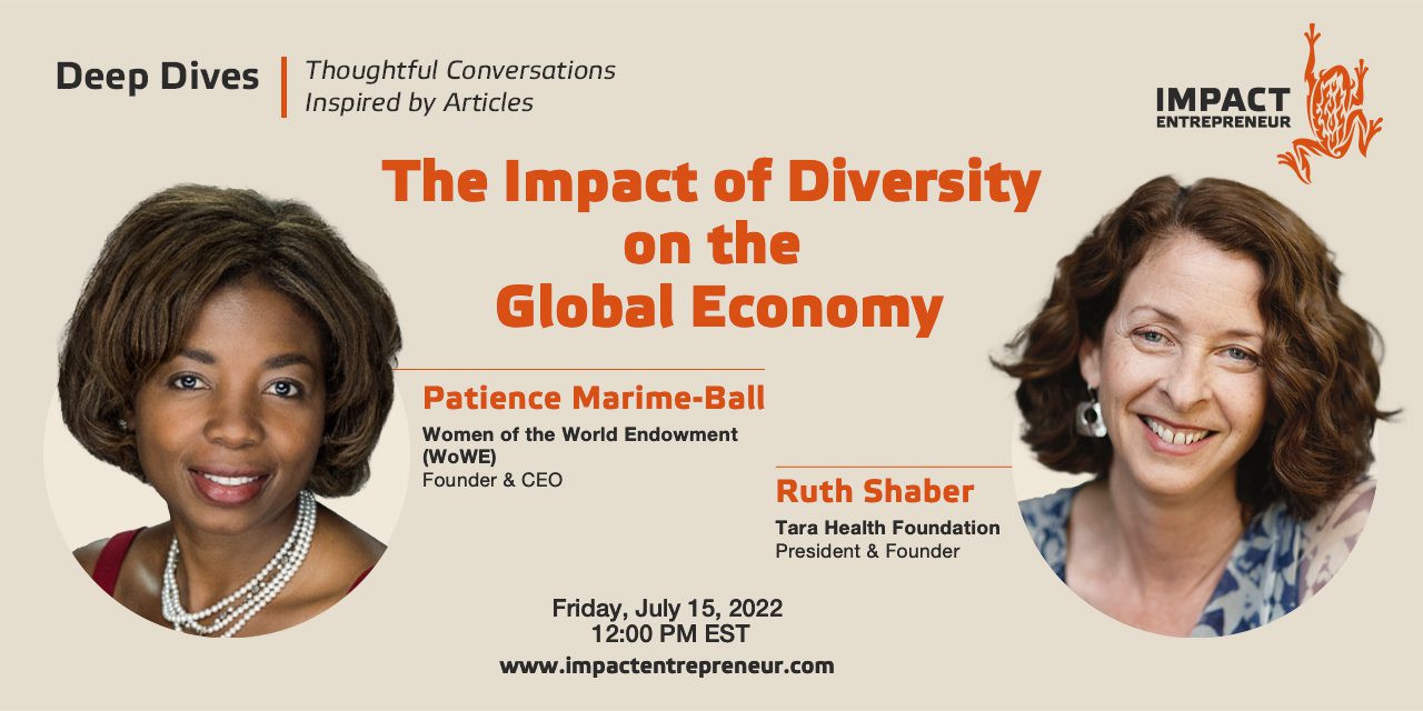 Eventbrite The Impact of Diversity on the Global Economy - Patience Marime-Ball & Ruth Shaber