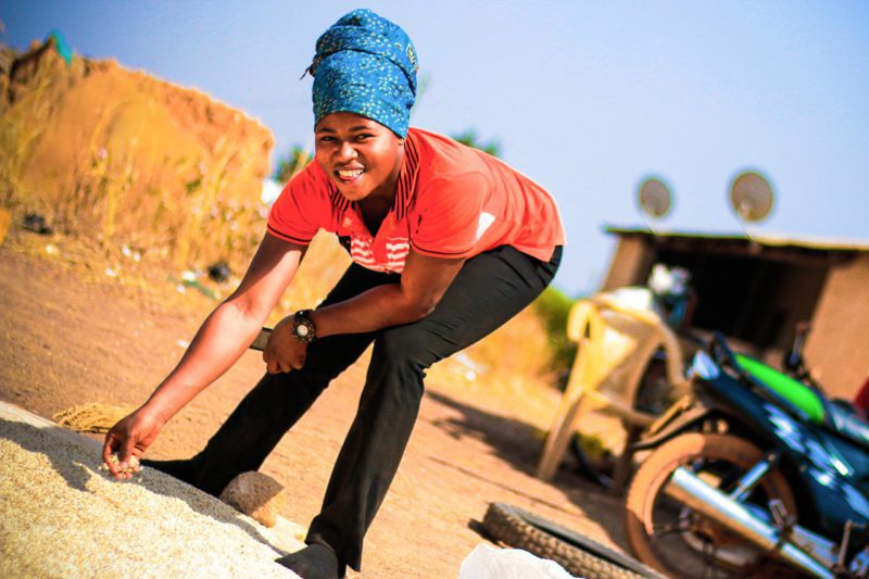 Smallholder Farmer at work