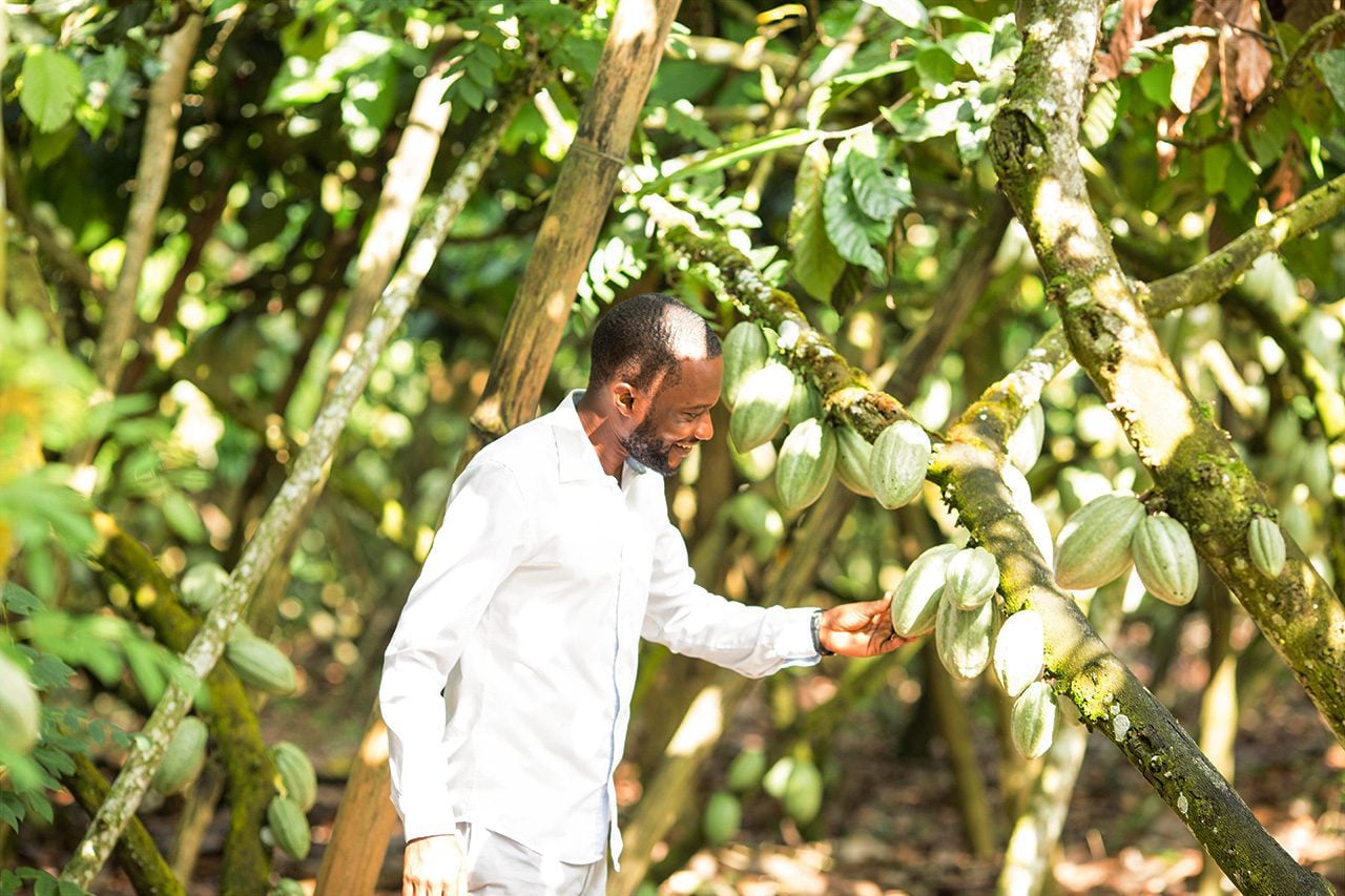 Small holder farmer in Africa