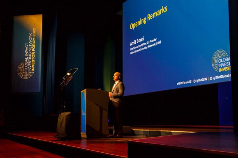 Amit Bouri at GIIN Investor Forum 2022