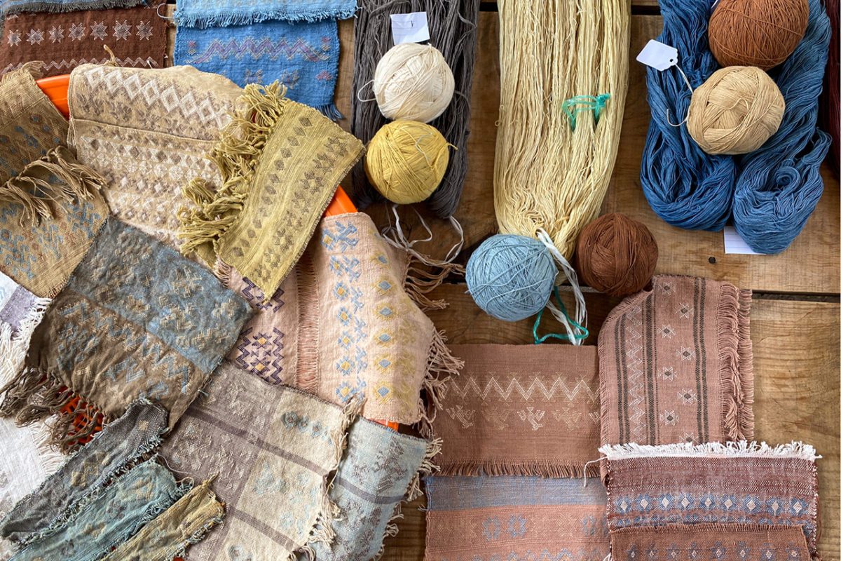 San Bartolo Yautepec - Yarns & Textile Samples