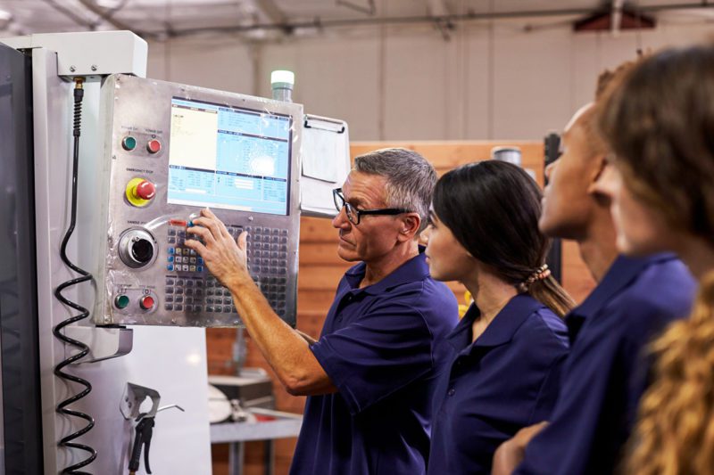 Tech Education for Factory Workers