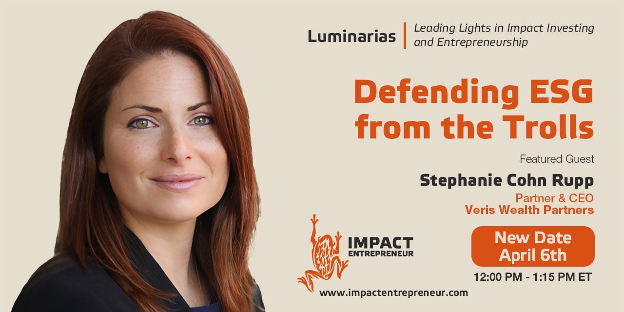 Stephanie Rupp Webinar New Date Poster