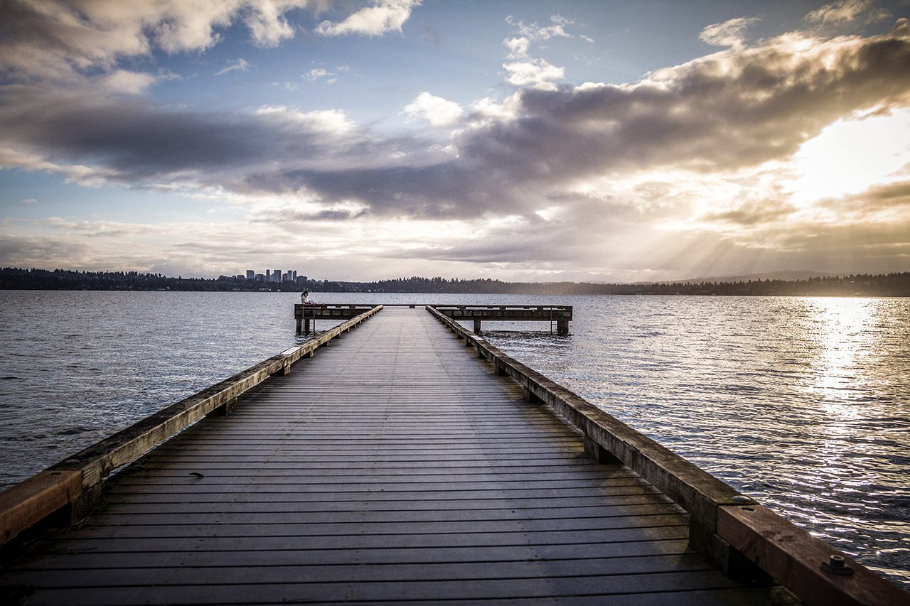 Boat launch on Lake Washington