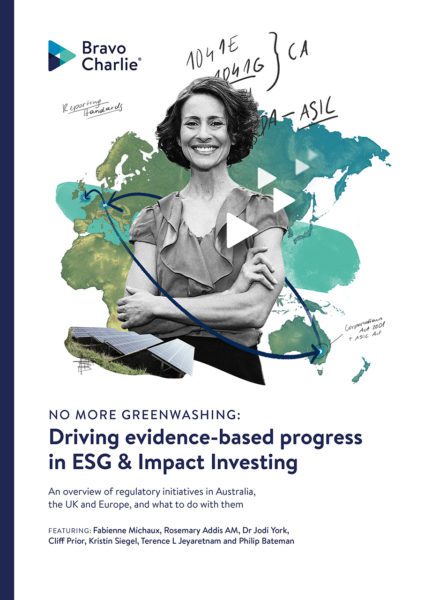 Bravo Charlie Greenwashing Report Cover
