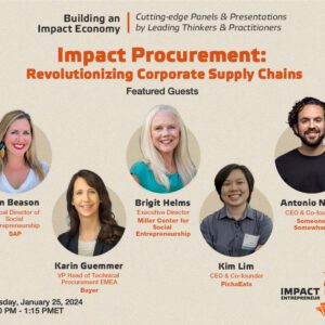 Impact Procurement: Revolutionizing Corporate Supply Chains
