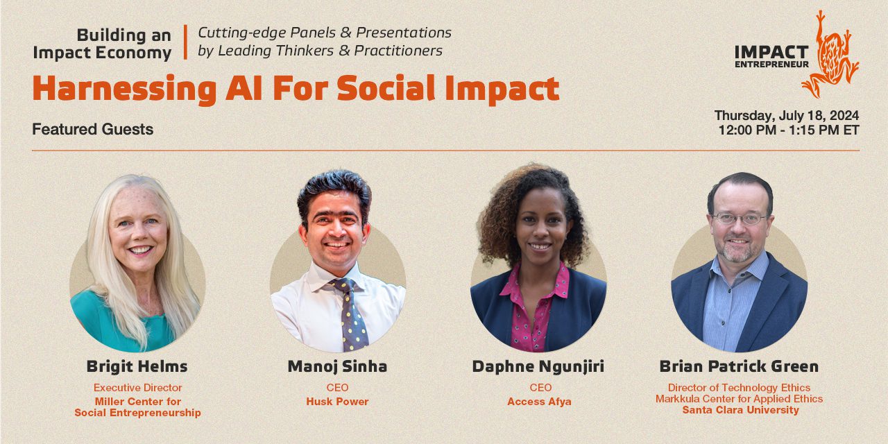 Eventbrite Harnessing AI Poster