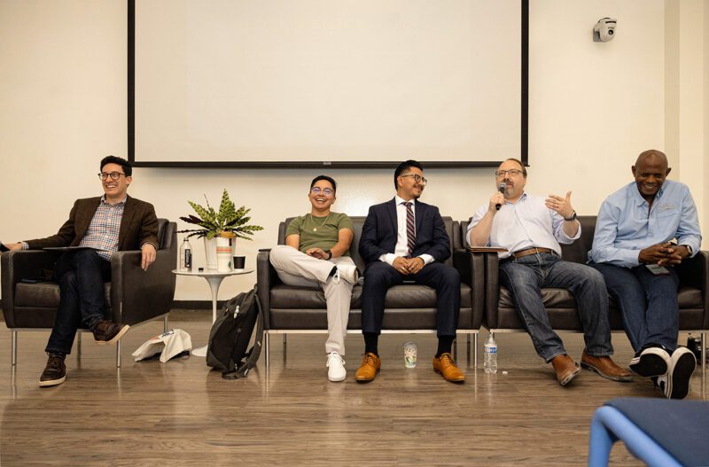 Panel discussion about the Evermont project in South LA