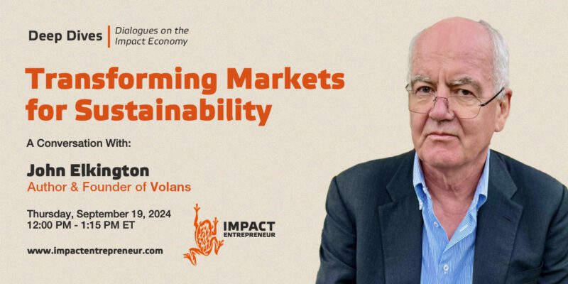 Eventbrite John Elkington Deep Dive Poster Image
