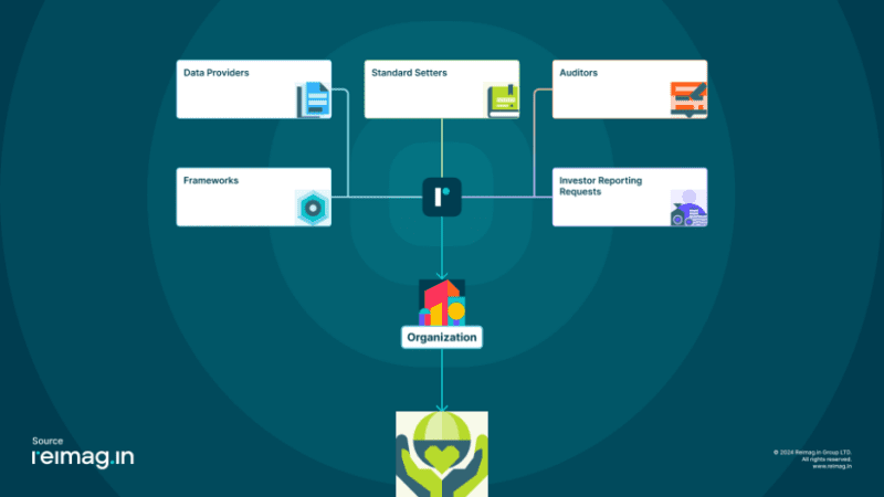 Visual Representation of key impact stakeholders