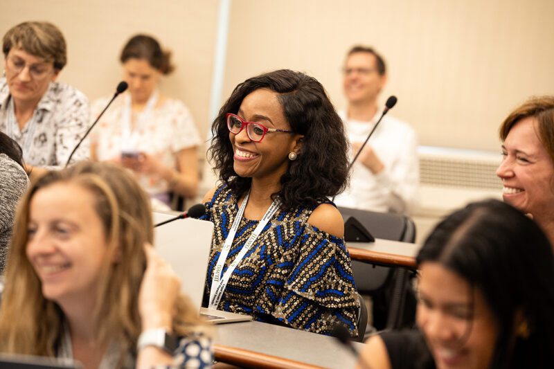 Participants at the NYU Grunin Center's 2024 Conference on Legal Issues in Social Entrepreneurship and Impact Investing.