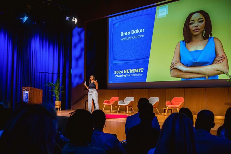 Author & Activist Brea Baker at the New Media Ventures Summit 2024