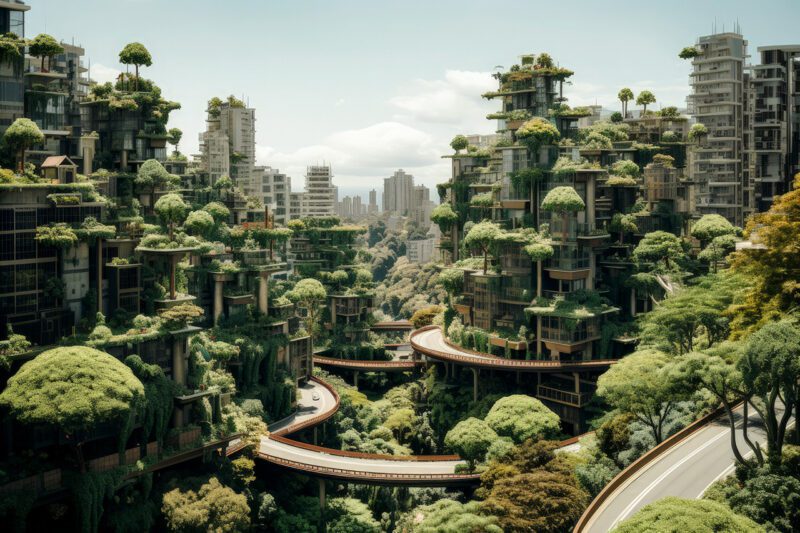 Vision of a regenerative city of the future