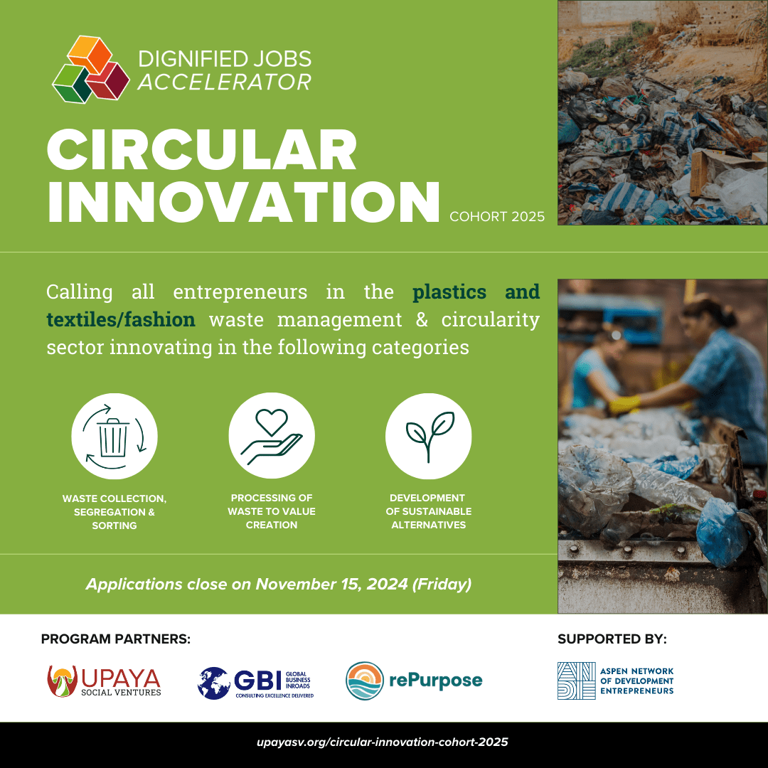 Upaya Launches New Dignified Jobs Accelerator Cohort