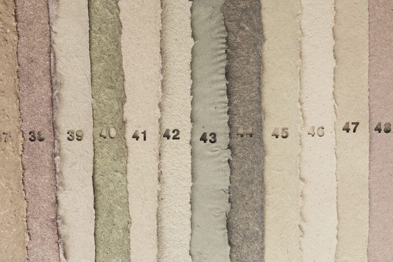 Row of fiber