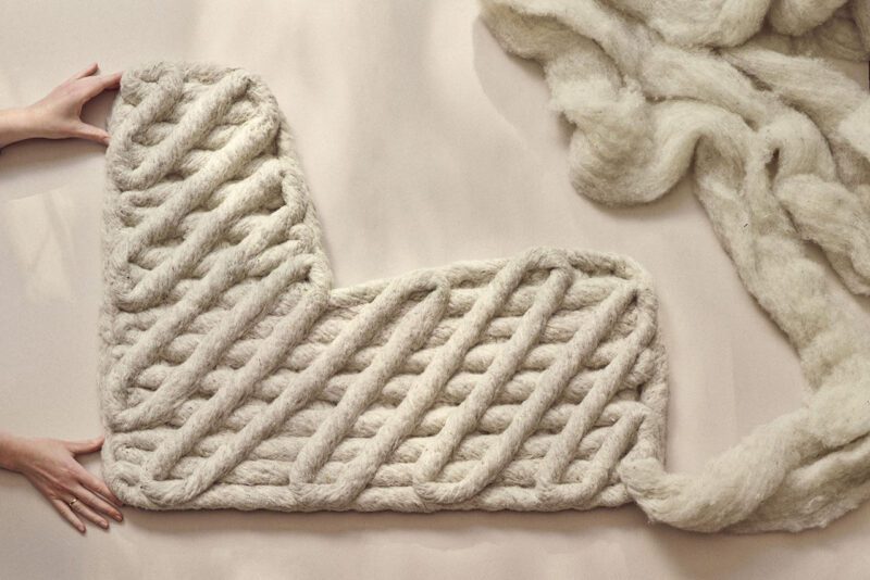 Wool chair