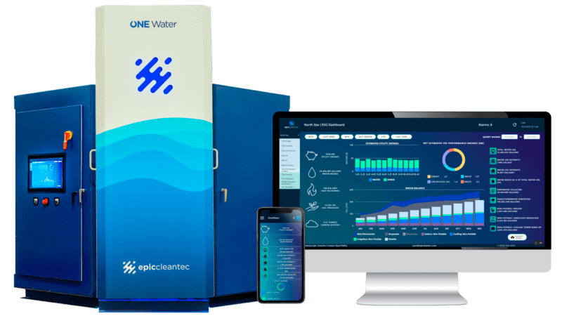OneWater system Eco-Insights dashboard