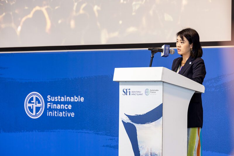Katy Yung speaks at  2024 SFi Asian Family Impact Summit