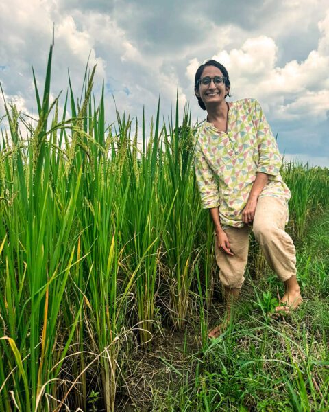 Abhi Agarwal, CEO of Living Roots in fie