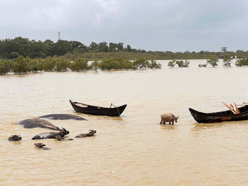 Flood in Cox’s Bazar, Bangladesh