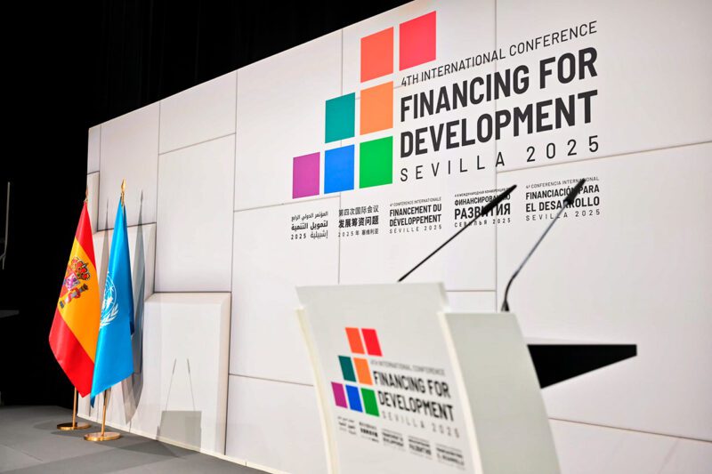 Financing for Development stage background