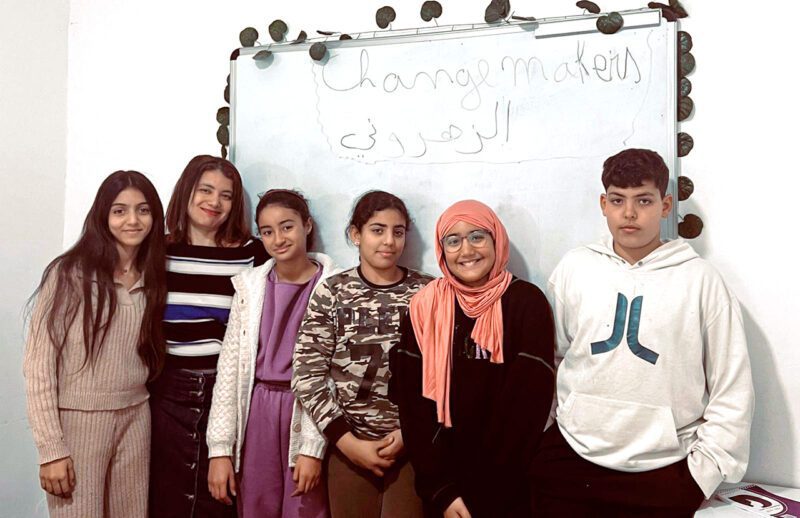 Group of Middle Eastern kids