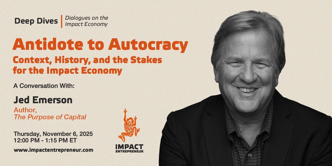 Eventbrite Antidote to Autocracy I with Jed Emerson