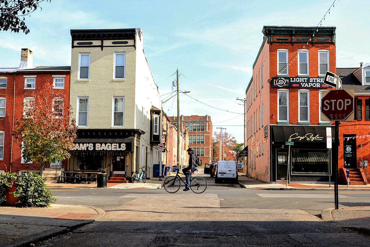 Main Street storefronts