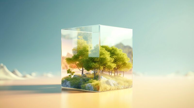 Nature in a glass box
