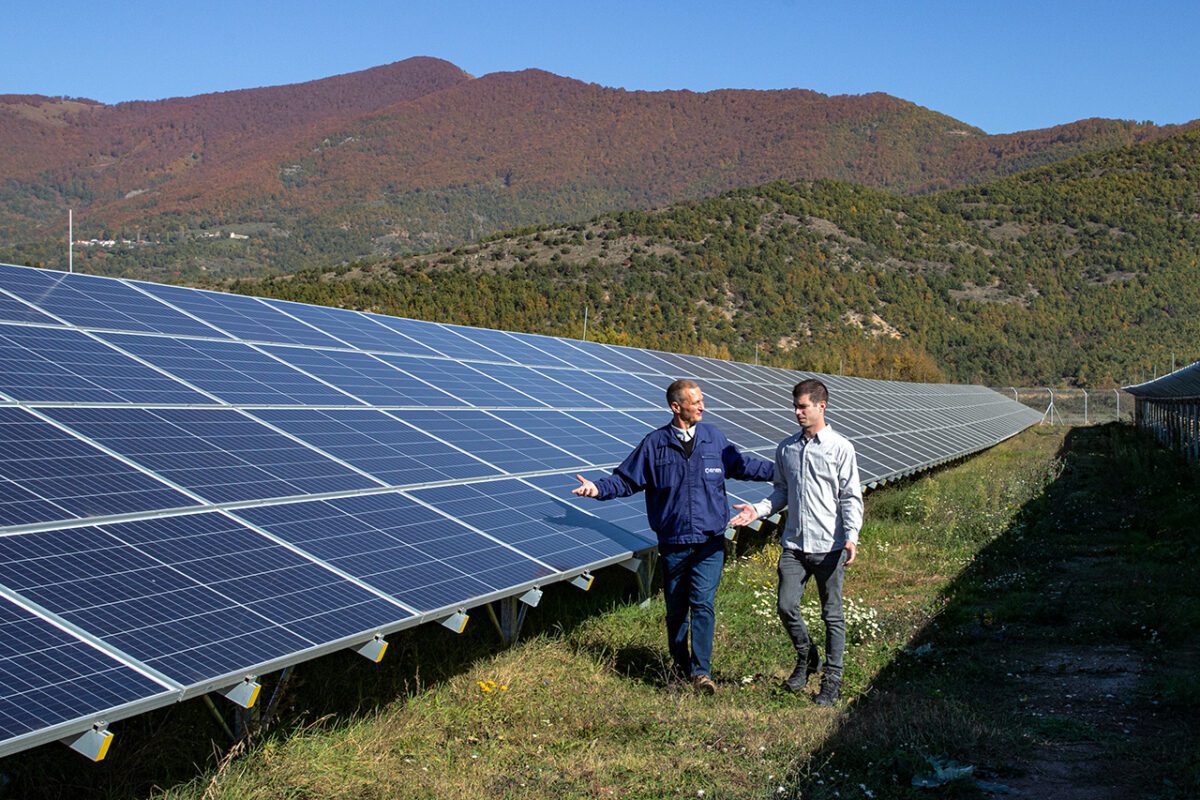 An ex-coal mine reworked as North Macedonia’s first large solar plant FEATURED