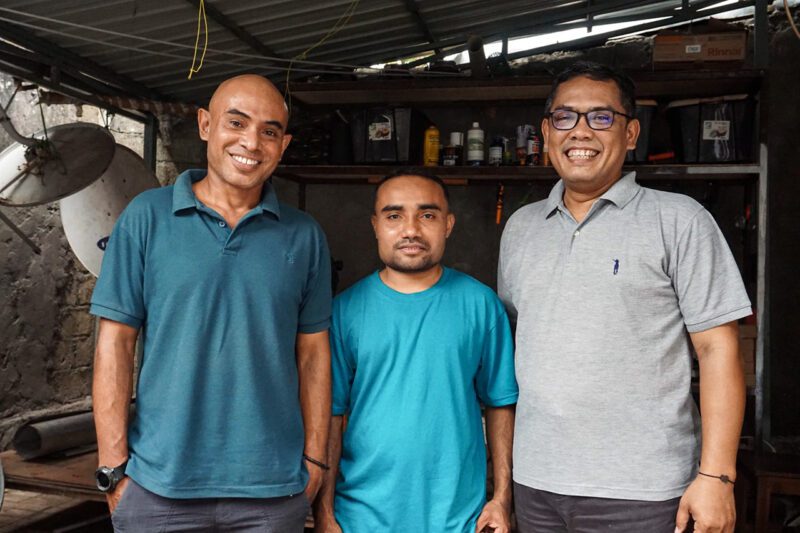 Three Kuantek native entrepreneurs