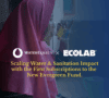 WaterEquity Announces New Water and Sanitation Evergreen Fund