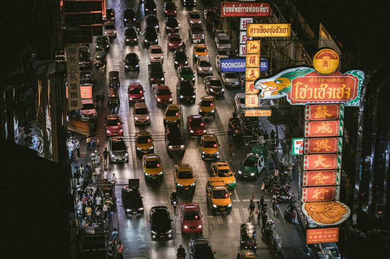 Traffic in Bangkok