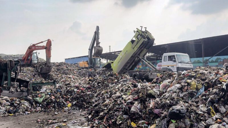Collection and sorting of waste