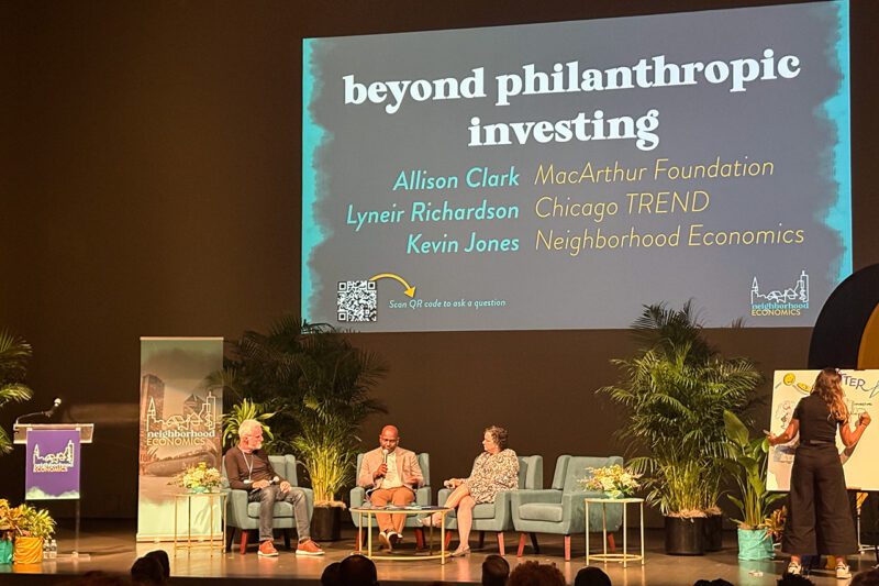 Beyond Philanthopic Investing Conference panel