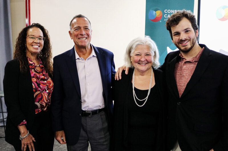 Four professionals in group photo
