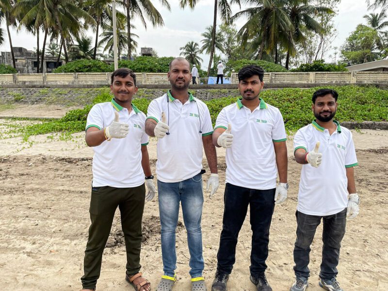 Four workers in India