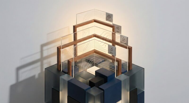 symbolic image of a system evolving from opacity to transparency