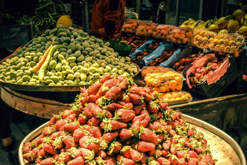 Produce at Lebanese market