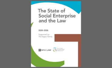 Grunin Center Report Finds Social Enterprise Law at a Plateau